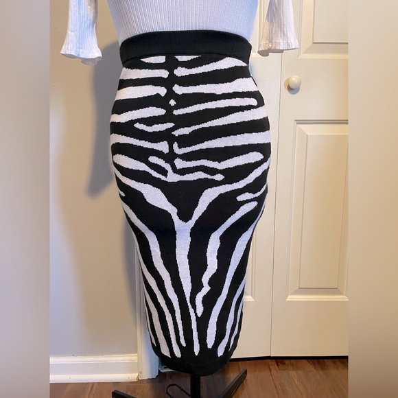 Kardashian Zebra Skirt - Picture 2 of 6